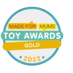 Auszeichnung - Made for mums 2022 Gold - Spielzeug-Auszeichnung