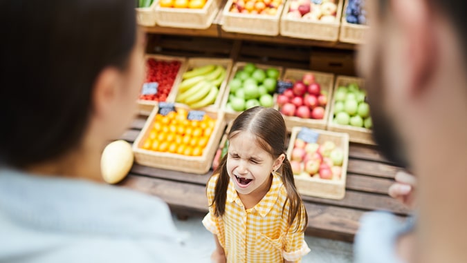 Einkaufen mit Kind - wie soll man sich vorbereiten?