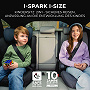 Kinderautositz 2in1 I-SPARK i-Size schwarz