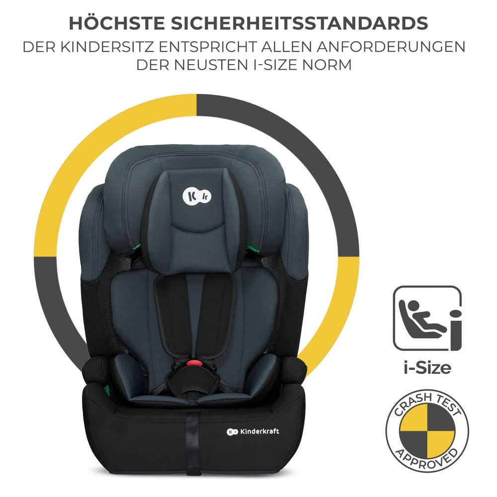 Kinderautositz COMFORT UP i-Size schwarz