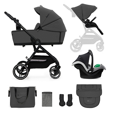 Kinderwagen 3in1 YOXI grau