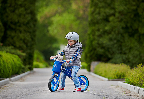 Laufrad mit aufgepumpten Reifen RAPID von Kinderkraft